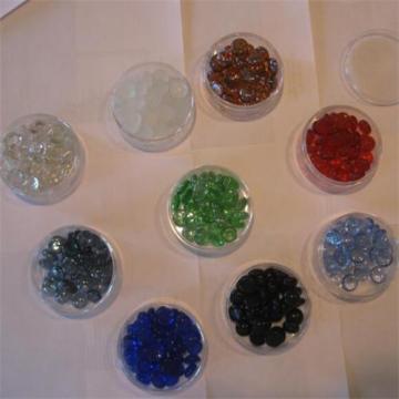 Wholesale natural small glass marbles for aquarium