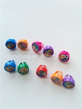 Colorful Finger Ring Stamp , Kids Toy Finger Ring Stamp