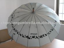 manual opening 16K advertisement umbrella