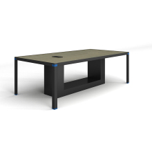 rectangular luxury modern wooden meeting table