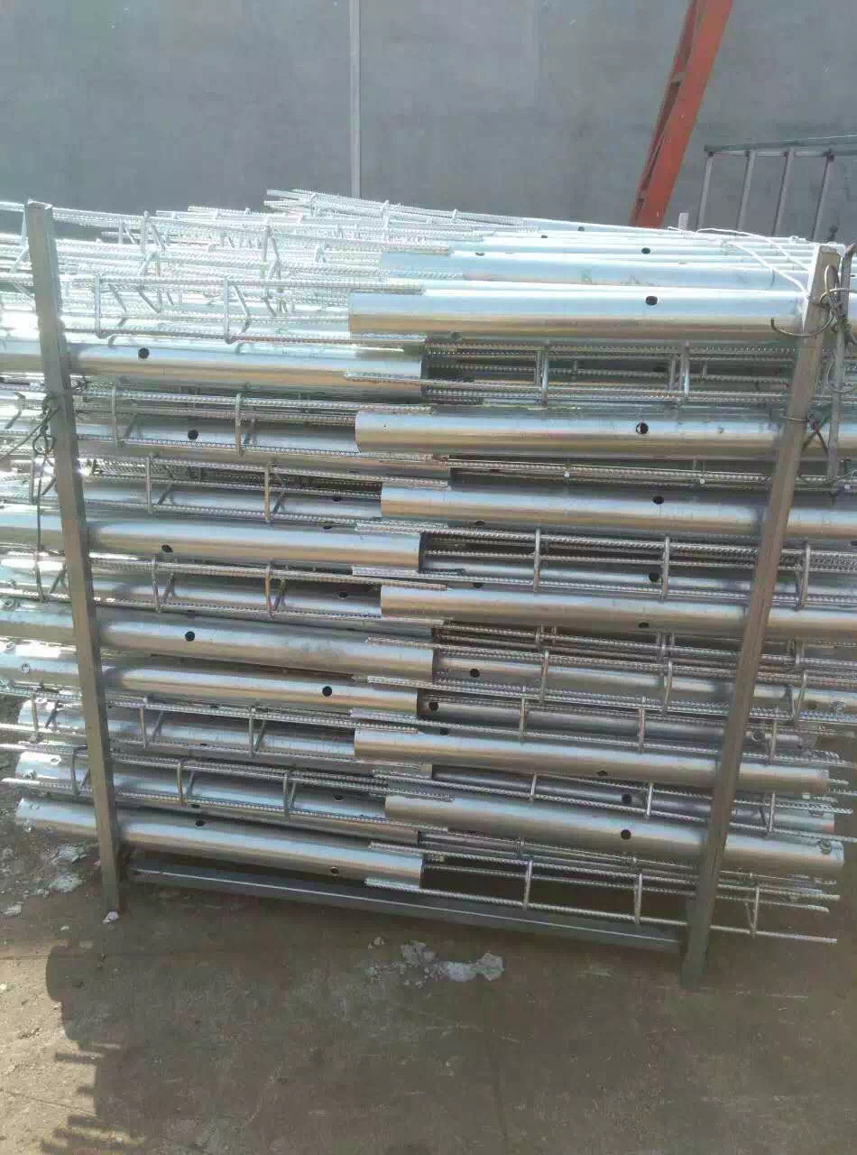 Galvanized Rebar Ground Screw Anchor Pile