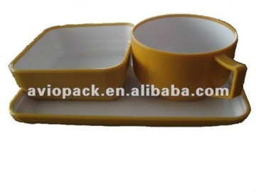 Inflight tableware(plastic cup&bowl&plate)