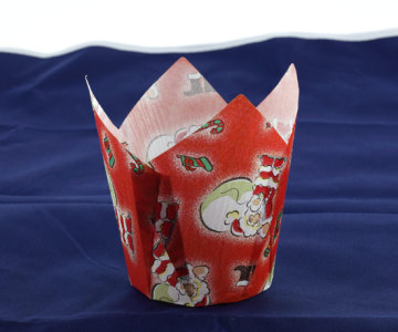 Christmas paper muffin cup