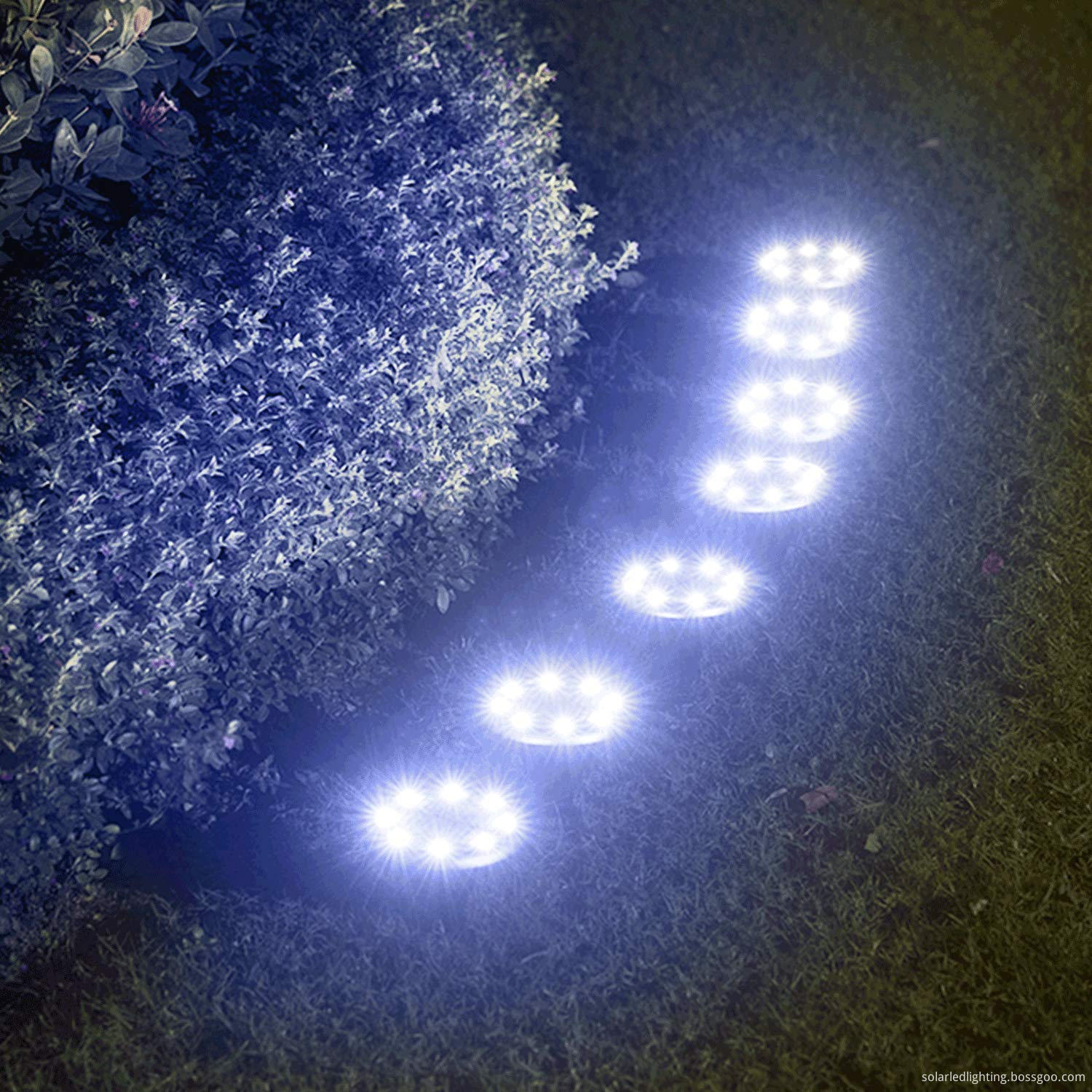 Solar-powered garden lighting solutions