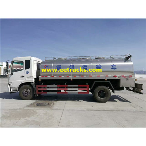 Camiones de transporte de leche 8000L Dongfeng