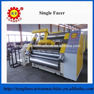 Fingerless Adsorption Single Facer Machine Corrugated Single Facer