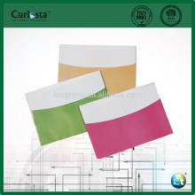 Two-tone PP File Bag With Button Closure