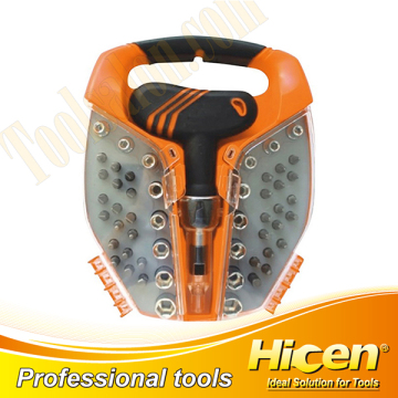 Multi Socket & Screwdriver Bits Set