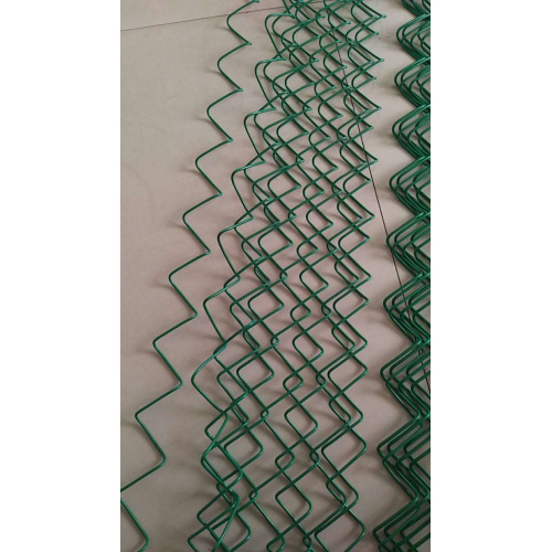 Maille 50x50mm enduit de PVC utilisé clôture à mailles losangées