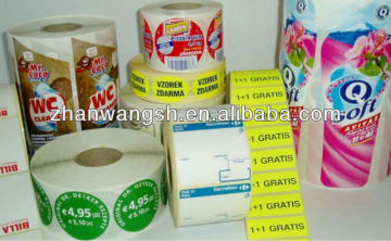 color printed sticker/color self-adheisve labels/custom full color labels,cmyk adhesive sticker