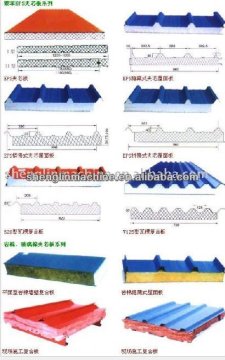 Haide PU&EPS Sandwish Panel Roll Forming Machine