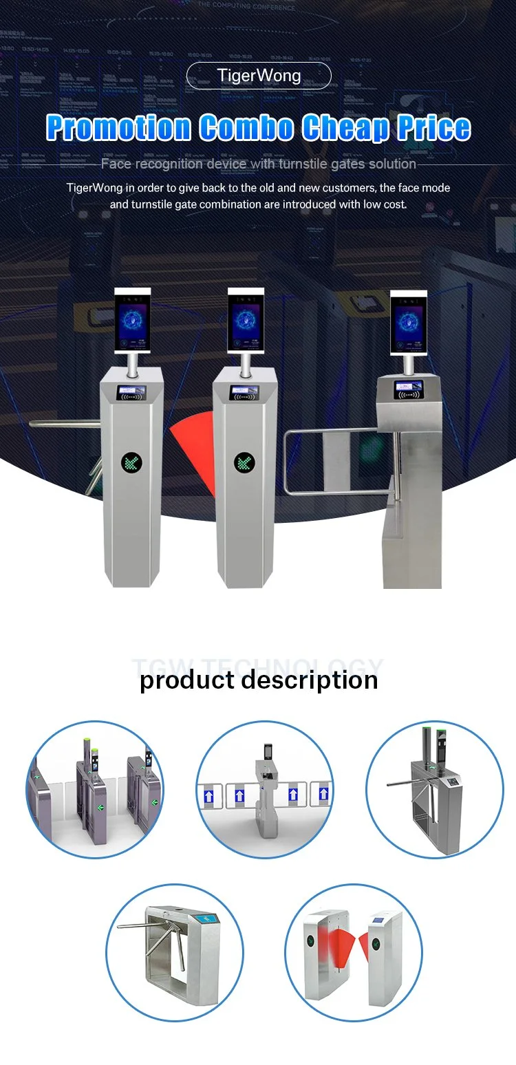 Face and Temperature Recognition with Turnstile Gate