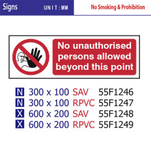 No unauthorised persons allowed danger warning sign,no entry sign