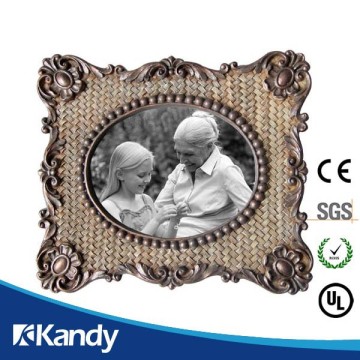 high quality resin oval photo frame