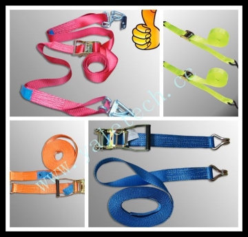 tie down hook and loop strap