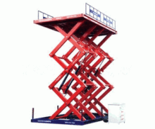 Fixed lifting platform