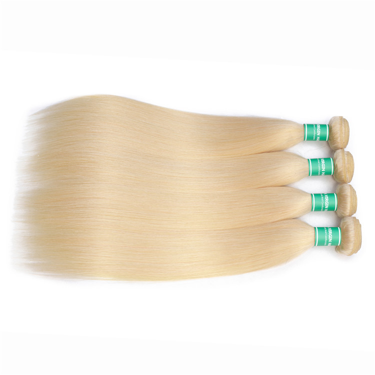 WKSwigs Wholesale Cuticle Aligend Color 613 Raw Virgin Brazilian Hair,Free Sample Human Hair Extension,613 Unprocessed Hair Vend