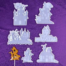 Halloween Candy Making: Silicone molds for Lollipops, Pumpkins, Ghosts, Witches & Spider Nets