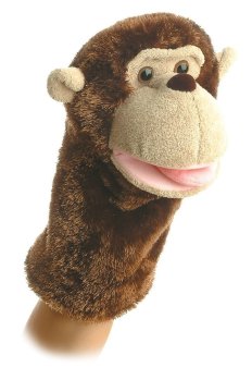 new design plush monkey hand puppet, making hand puppet, plush monkey hand puppet