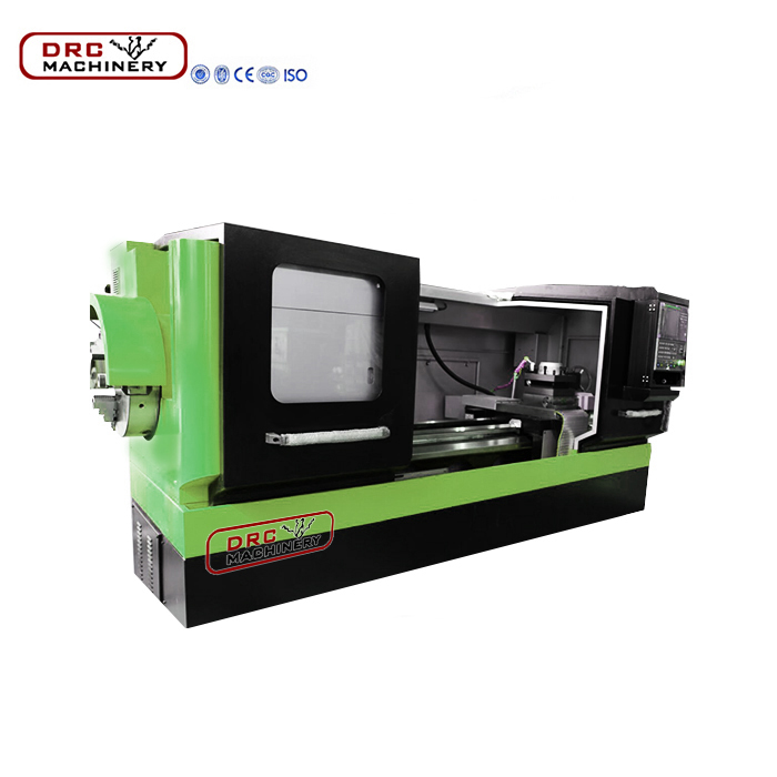 High speed cnc turning center slant bed CNC lathe with turret and tailstock