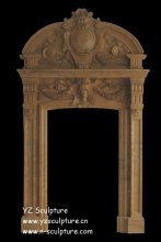 Carving Marble Door Surround (WEC061)