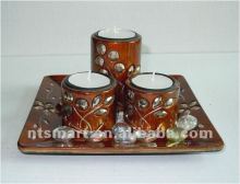 Polyresin Candle Stand