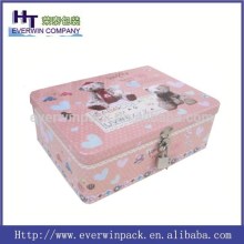 wholesale metal gift storage box with lock