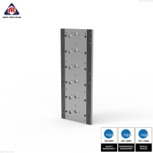 Vertical plate - Duct connector flange-CNC machining