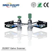 JS2807 405nm galvanometer for high speed laser marking and printing lables