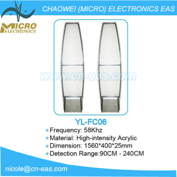 Surveillance Systems EAS AM 58KHz Security Shops Security Gates