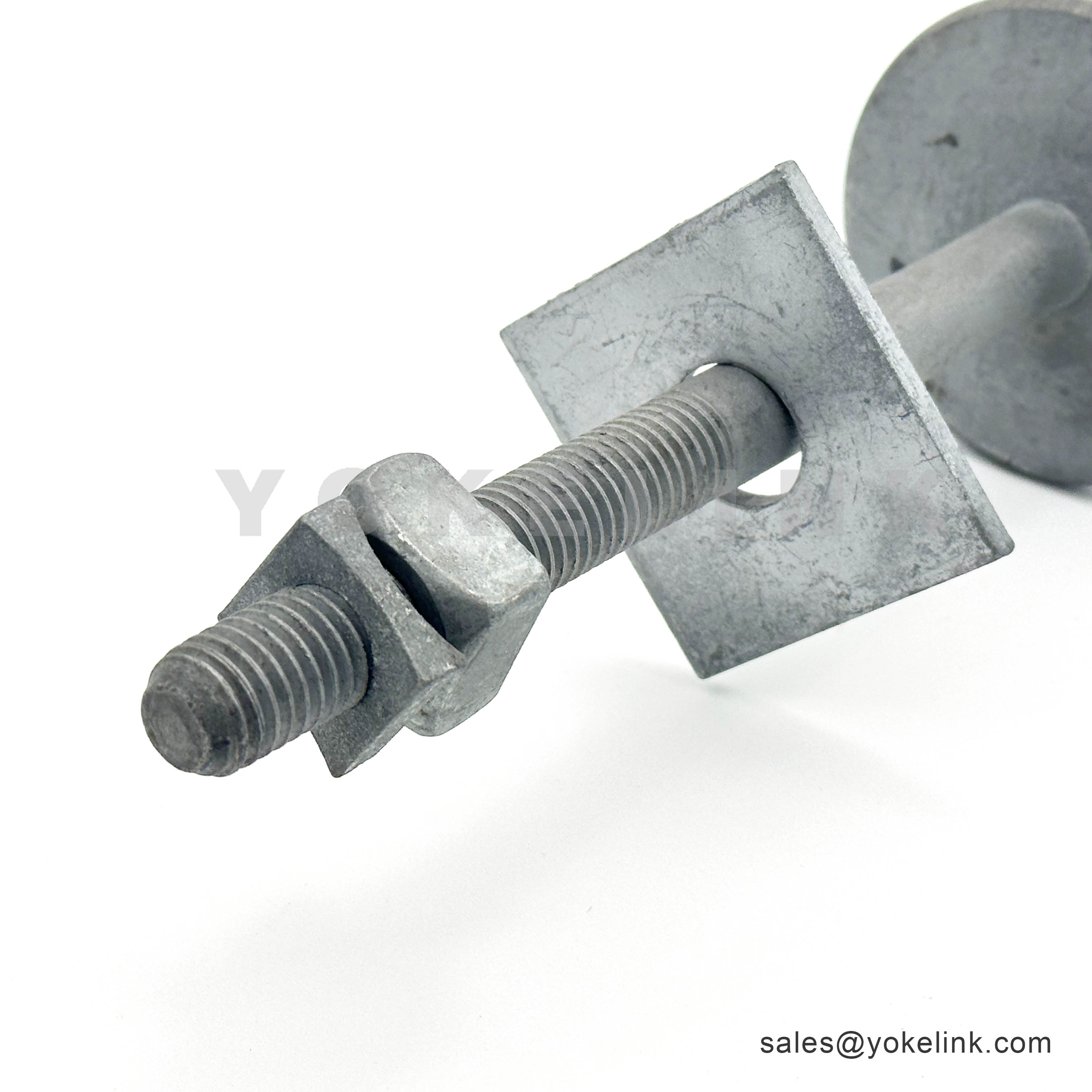 Izolační kolík příčného ramene s 1" nylonovým závitem