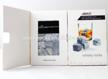 whisky rocks ice cubes soapstone whiskey stones sets