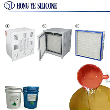 Blue Liquid Silicone for Potting Filter Liquid Tank