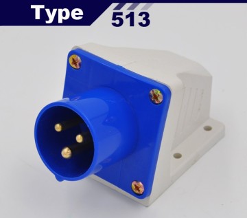 industrial inlet plugs 16A 2P+E IP44