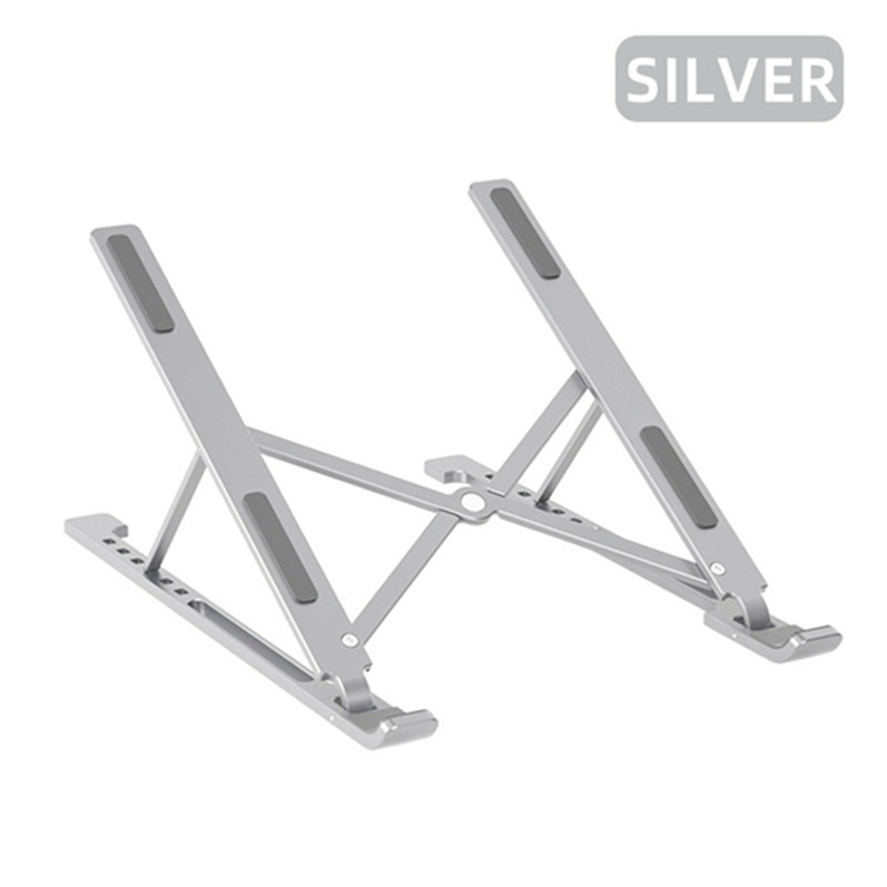 Gray Color Laptop Stand Adjustable Height