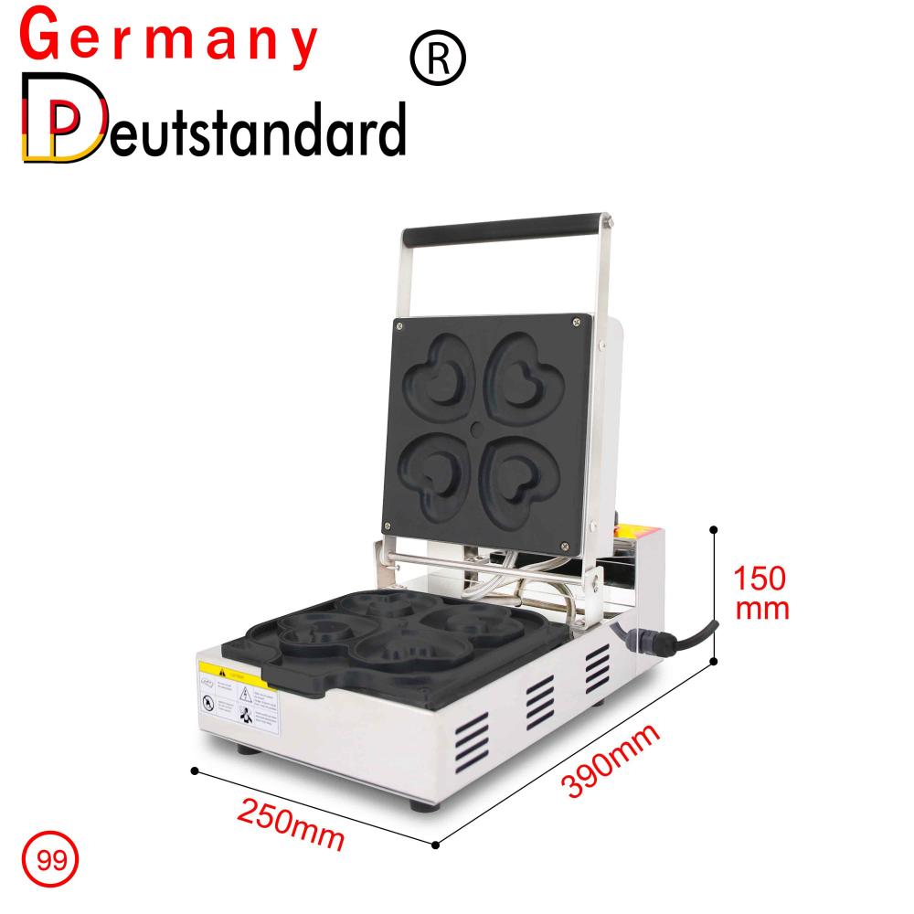 Edelstahl Maschine Herzform Donut Maschine Hersteller kommerzielle Maschine zu verkaufen