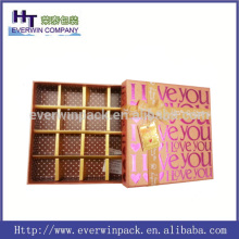 wholesale homemad chocolate handmade chocolate carboard gift boxes