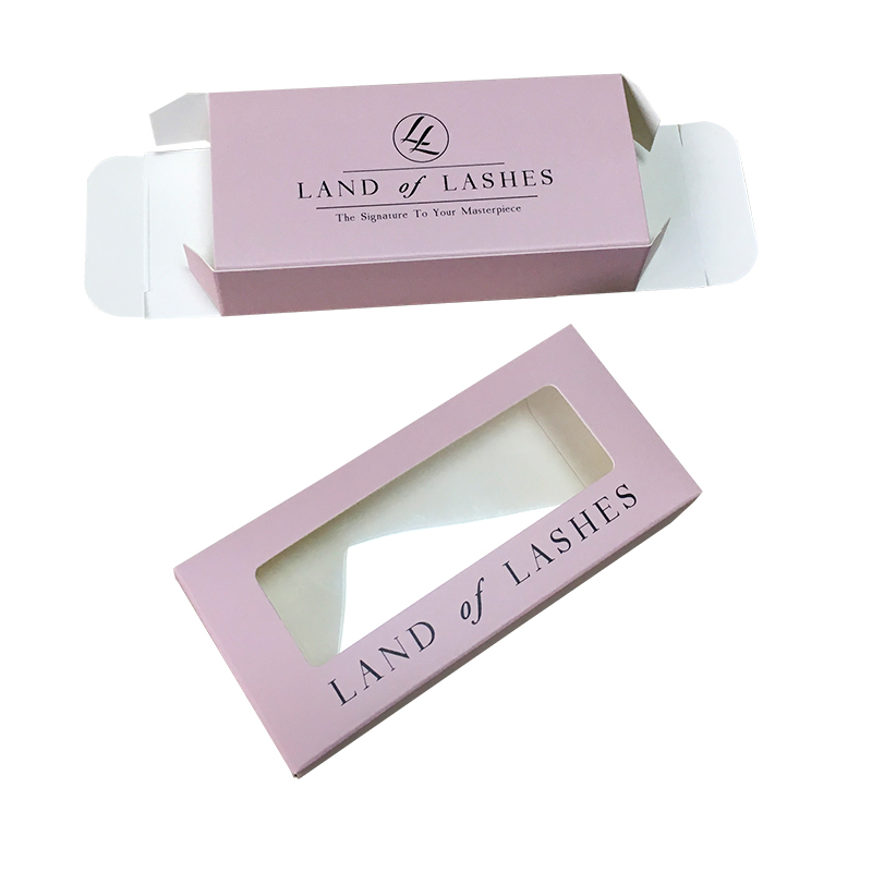 Private Designed Paper Eyelash Box with Window