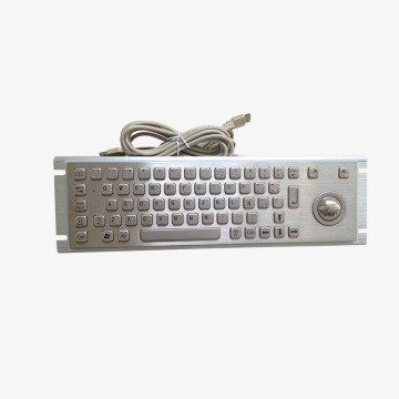 Harga borong IP65 Keyboard logam industri Papan kekunci lasak untuk kios atau terminal awam