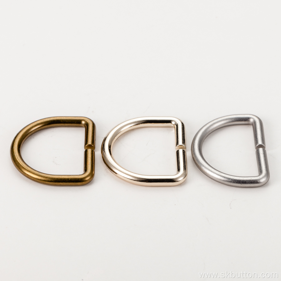 Wholesale adjustable antique alloy belt buckle D ring