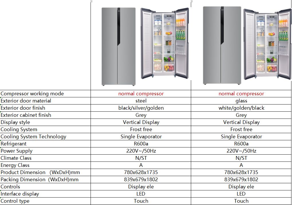 China hot selling good quality low price good function large volume Beautiful appearance refrigerator for family,office and etc