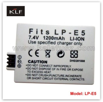 Camera battery LP-E5 for Canon