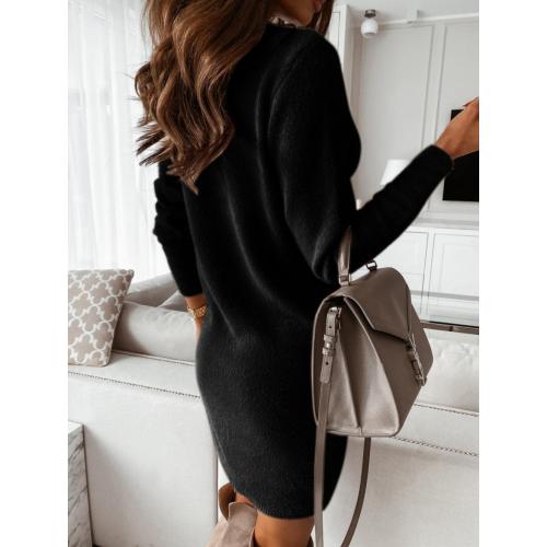 Long Sleeve Chain Dress