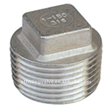 Stainless Steel Plug, Square Head Plug