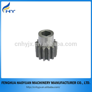 Small toy motor pinion gear