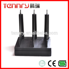 Graphite electrode for electric discharge machining