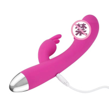 Realistic Rabbit Vibrator G Spot and Clitoral Stimulation