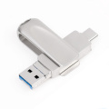 OTG 3 em 1 USB Flash Drive