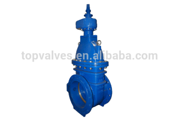 non-rising stem resilent seated gate valve