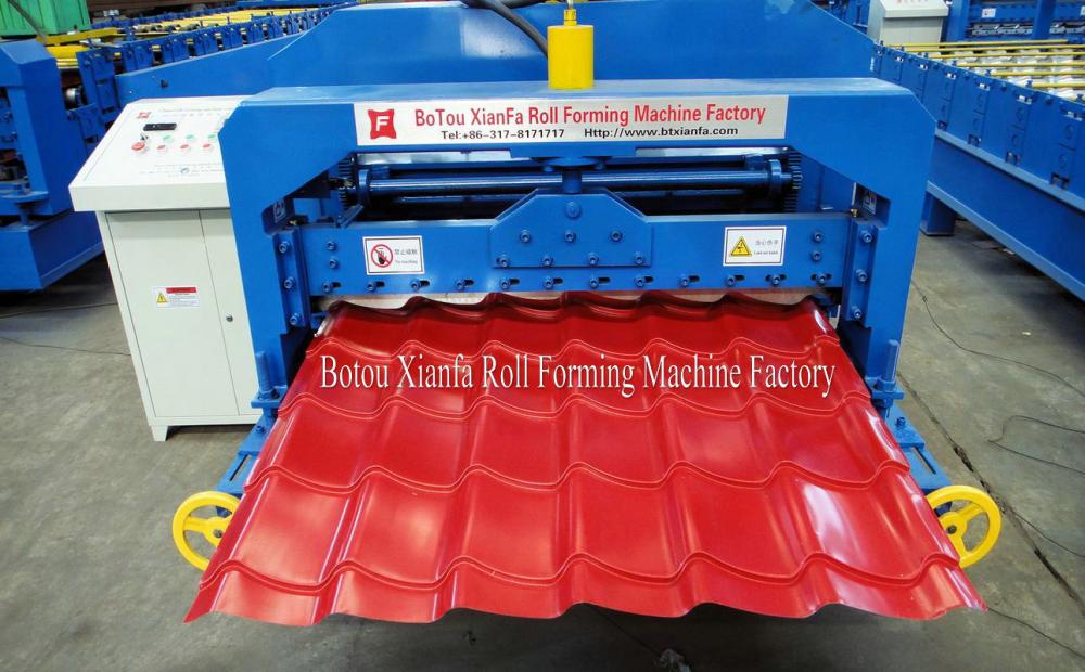 New type  Glazed Roofing  Machine